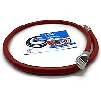 Cavo Batteria EXODA 70mm² - 20cm, Rosso, Con Terminali A Anello M8, Per Auto E Barche - Foto 8