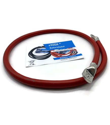 eXODA kit de câbles de batterie 35 ² 100c avec cosses 10 rouge