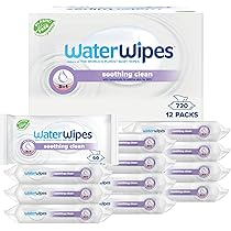 WaterWipes Salviette Idratanti Neonati - 720 Pezzi Con 99% Acqua E Aloe Vera, Ipoallergeniche