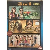 Khiladi 786 / Son Of Sardar / Housefull 2 [3 In 1 Combo DVD]