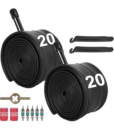 Chambre A Air 20 Pouces FengCan 20 Pouces Chambre U00e0 Air 20x2.125/2.40 54/62-406 Inner Tubes Chambres à Air Pour Vélo
