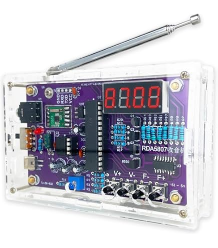 Bluetooth FM-radio-inbouwset, 3 W 3 W, muziekspeler met led-geluidsbesturing en controlelampje, trainingsset en afstandsbediening