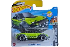 Hot Wheels - Mazda MX-5 Miata - HW Dream Garage 2/5 - HYX57 - Short Card - Legends Tour - Mattel 2025-1:64