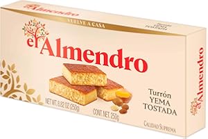 El Almendro - Turrón Yema Tostada Superior, 300 g