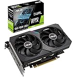 ASUS GeForce Dual RTX 3060 12GB V2 OC Edition Gaming Grafikkarte (GDDR6 Speicher, PCIe 4.0, 1x HDMI 2.1, 3x DisplayPort 1.4a,