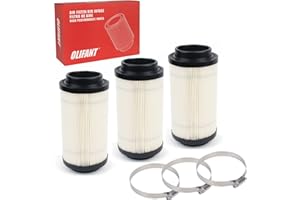 OLIFANT 3Pcs Air Filter For Polaris Sportsman 500 335 400 425 450 455 550 570 600 700 800 850 XP Magnum 325 Scrambler Ranger Trail Blazer Boss ATP Diesel ATV Air intake 3Pcs 7080595 7082101