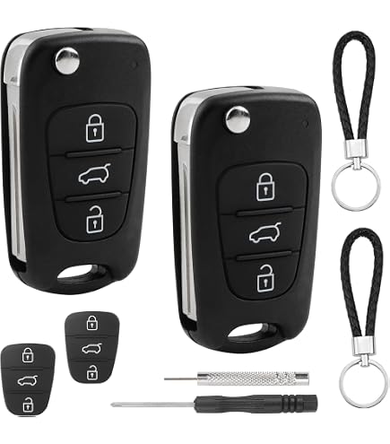 Boîtier Télécommande Clé Hyundai Accent, Atos, Getz, Elantra - Neuf ACS