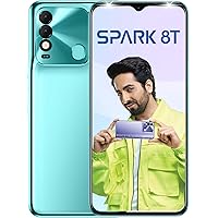 Tecno Spark 8T (Turquoise Cyan,4GB RAM, 64GB Storage)| 50MP AI Camera | 6.6" FHD+Display | 5000mAh