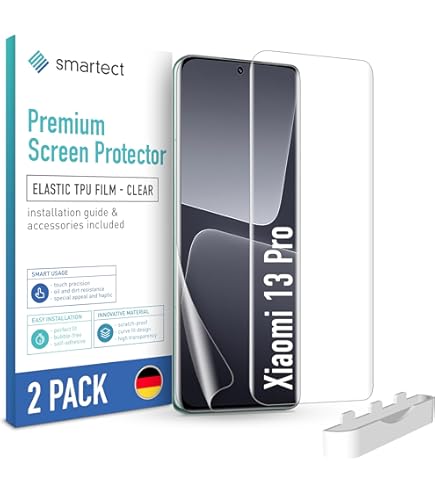 Brotect AirGlass Pellicola In Vetro Ibrido Per Doogee S58 Pro – Durezza 9H, Anti-impronta, Made In Germany