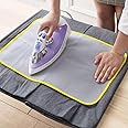 HELSTA® Protective Insulated Ironing Mesh for Clothes Delicate Garment Cloth Guard Home Press Mat Heat Resistant Reusable & Washable, Multicolours (PACK of 2)