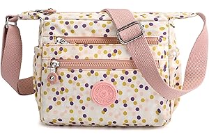 Simcat Shoulder Handbags for Women- Crossbody Nylon Bag with Multi Pockets Messenger Bags for Women Large Capacity Bag Suit for Women Wife Mum