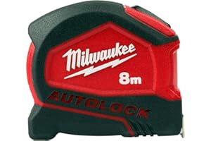 Milwaukee 4932464664 932464664 Autolock - Cinta métrica (8 m de Ancho, 25 mm)