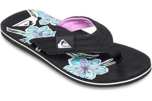 Quiksilver Molokai Layback II Sandales pour homme, anthracite, 41 EU