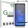 amFilm Vetro Temperato Pellicola Protettiva per Galaxy S8 Plus, Copertura Totale (Curva 3D) Protezione Schermo per Samsung Ga