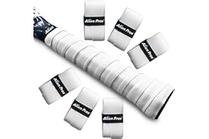 Alien Pros Tennis Racket Grip Tape (6 Grips) – Precut and Light Tac Feel Tennis Grip – Tennis Overgrip Grip Tape Tennis Racket – Wrap Your Racquet for High Performance