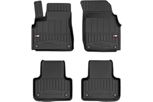 ‎M MOTOS M MOTOS Gummimatten Auto Fussmatte passt für Audi Q7 II ab 2015 Verbessern Sie Ihren Reisekomfort mit Antirutschmatte Auto 3D- Allwetter fußmatten Auto, Schutz vor Verschmutzung