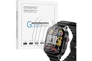 NEWZEROL 4 szt. Folia ochronna na ekran kompatybilna z Realme Watch 5 Screen Protector, ochronna osłona ekranu zegarka [bez pęcherzyków powietrza] [odporna na zarysowania]