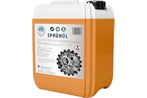 Knaus Schmierstoffe 5 Liter Sprühöl Korrosionsschutz Sprühöl Hohlraumschutz, 5L Kanister