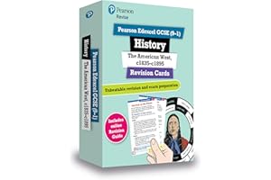 Pearson REVISE Edexcel GCSE History American West Revision Cards