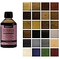 Littlefair's Wood Stain Water Based - 250 ml - Indoor Furniture Stain Light & Dark Finishes - Special Non Toxic & Eco Friendly Formula - Wood Stain for Crafts - Colour: French Oak