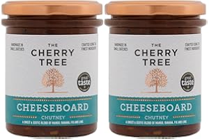 The Cherry Tree Cheeseboard Chutney 2 x 300 g Glas Doppelpack