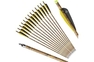 S F Bulloni per Balestra Frecce per Balestra Tiro con L'Arco in Carbonio per Caccia e tiro al Bersaglio (Confezione da 12)
