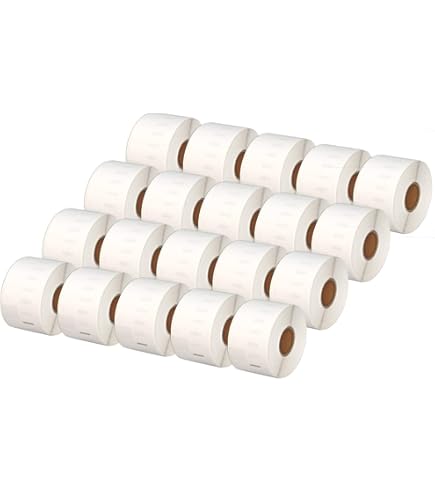 LEYF Dymo Labels For Labelwriter 11354-10 Roll Pack Labels X 1000 Labels Per Roll = 10000 Labels, Self-Adhesive, Compatible With Dymo Labelwriter & Seiko Label Printers, 57 X 32 Mm, 10X11354 - View #8