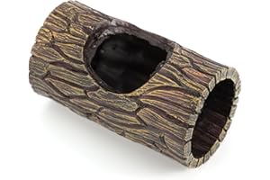 Gosknor Jaskinia Kryjówka dla Gadów, Pusty Pień Drzewa Schronienie Kraba Wędrownego Zabawki do Wspinaczki Schronienie Jaskinia dla Leopardzi Gekon Dekoracja Terrarium Jaszczurki