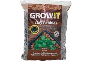 HYDROFARM Hydrogarden PLANT!T 10L Clay Pebbles Bag