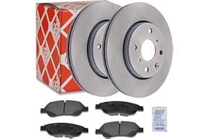 LOTT-AUTOTEILE 2x Bremsscheibe Ø247mm + Bremsbeläge Klötze Beläge vorne Set Vorderachse