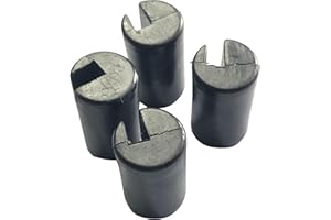 ACC Parts Set di 4 boccole per cerniere del cofano, compatibili con Land Rover Serie 3 e Defender 1983-2006 e Puma, confezione da 4, OEM 346849