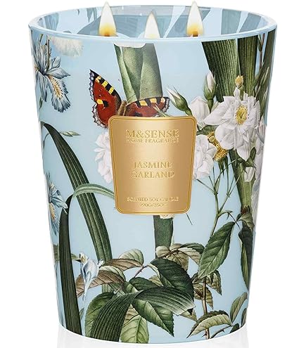 Dome Of Harrogate Lovely Rock Rose & Pink Pepper Mood Candle 30cl – Floral, Soothing Fragrance For Home & Personal Use – Perfect For Relaxation