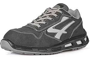U-POWER DON'T WORRY... BE HAPPY! Scarpe Antinfortunistiche da Lavoro U-Power RL20023-39 - Calzado de seguridad gama Red Lion Modelo Kick S3 Ci SRC Talla 39Unisex - Adulto