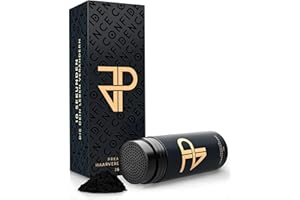 ‎JP JP Confidence - Premium Streuhaar zur Haarverdichtung - Friseurqualität - 100% natürlich - Authentischer Look - für Männer & Frauen - Schwarz