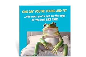 GODOGGY Funny Birthday Cards for Men | Premium greeting card for men and women who have a rib-biting sense of humour | Perfect for a Best Friend Birthday Card, 30th, 40th, 50th birthdays – Made in the UK