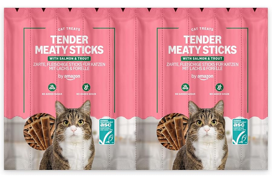 by Amazon Cat Sticks Salmon & Trout 50g