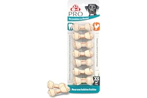 8in1 Dental Delights XS - Os à Mâcher Enrichi en Minéraux pour Chien de Petite Taille - 7 pièces