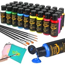 Set Vernici Acriliche Per Pelle - 18 Colori Per Scarpe, Borse, Accessori - Impermeabile E Flessibile