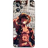 Gramaphone Realme GT 2 Pro ile Uyumlu Anime Desenli Telefon Kılıfı + Ekran Koruyucu - 5754