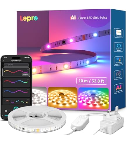 Saxby Flexline 5Mtr LED Strip Kit RGB 24W