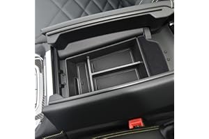 SHAOHAO Kompatibel mit BMW X5 G05 / X6 G06 / X7 G07 2019-2025 Mittelkonsole Armlehne Aufbewahrungsbox Mittelarmlehne Organizer Tray Multifunktionaler Handschuhfach Autozubehör bmw x5 g05