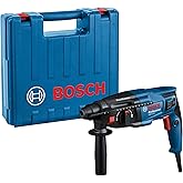 Bosch Professional GBH 2-21 - Martillo perforador (720 W, 2 J, Ø máx. hormigón 21 mm, SDS plus, en maletín)
