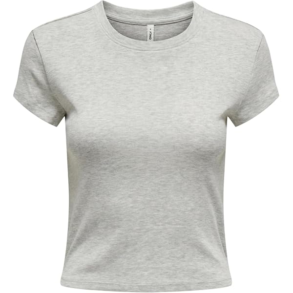 ONLY Damen Top – Onlchoice S/S JRS T-Shirt, Kurzärmlig, Rundhals