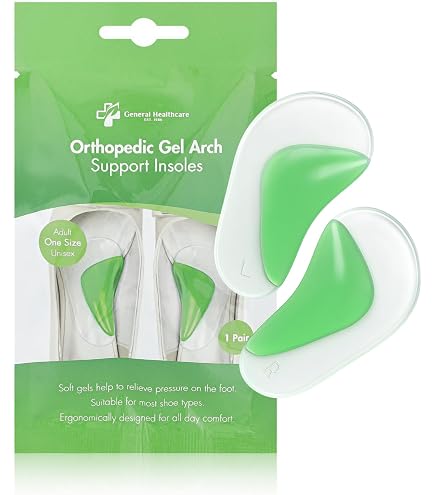 JYNXOR Solette Ortopediche per Supporto Arco Plantare, Fascite Plantare, Piedi Piatti, Dolori al Tallone, Metatarsalgia, Pronazione - Solette in Silicone per Uomini e Donne - Nero JYNXOR Solette Ortopediche per Supporto Arco Plantare, Fascite Plantare, Piedi Piatti, Dolori al Tallone, Metatarsalgia, Pronazione - Solette in Silicone per Uomini e Donne - Nero