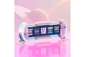 Divoom Times Gate Pantalla de Arte Pixel WiFi - Reloj Digital LED RGB Inteligente con Control de Aplicación para Sala de Juegos, Decoración de Oficina, Pantalla de Color de Alta Resolución