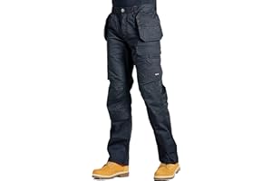 PROLUXE Endurance Multi Pocket Cargo Combat Tradesman Trouser with Knee Pad Pockets and Reinforced Seams