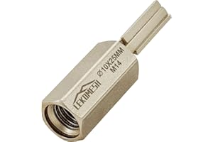 LEKOMESH Mèche à Mortier Fraise - 10mm Mortier Raking Mèche Carbure pour Mortier,Maçonnerie,Brique, Mèche de Ratissage de Mortier, Filetage M14