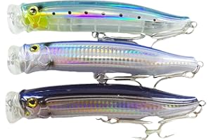 momolures - ULTIMA POPPER 150 60 g leurre flottant pour poissons bleus, thon, gt, gros poissons