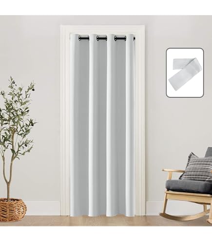 Win Stellar Porte accordéon pliante 36 po x 79 po en PVC / vinyle