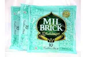 MIL BRICK Brick-Teig, rund, ca. ø 27cm, hauchdünn, 3x170g. 30 Blatt